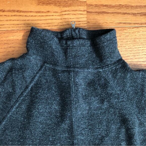 Nike Therma-Fit Knit Pullover Sweater Top Charcoal Gray Women’s Size M - Picture 8 of 10